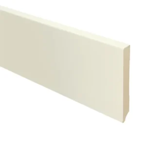 Moderne plint 120x15mm Katoen