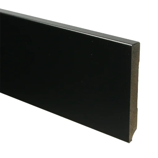 Moderne plint 120x15mm RAL 9005