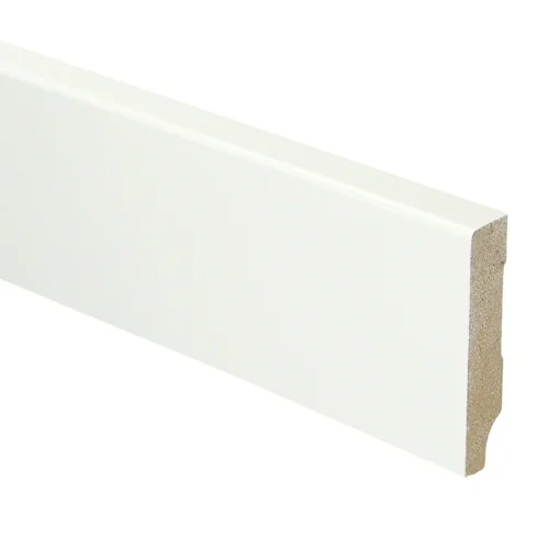 Moderne plint 55x12mm RAL 9016