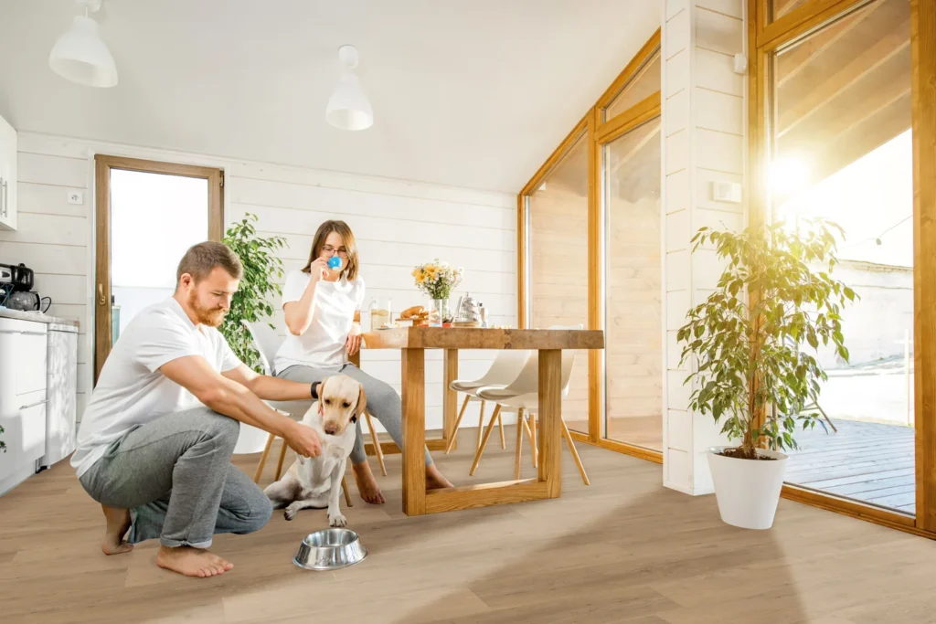 Bodiax Klik PVC Planken Ivar 474 Donker Eiken
