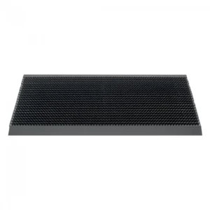 Buitenmat 50x80cm Zwart met Antraciet